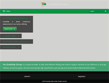 Tablet Screenshot of greatshipglobal.com